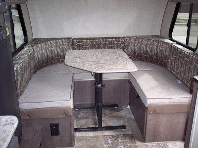 RV Rental Denver Travel Trailer Rpod 178 U couch